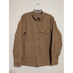 MEC Mountain Equipment Co-op Burly Camp Heavy Utility Long Sleeve Shirt Men's M